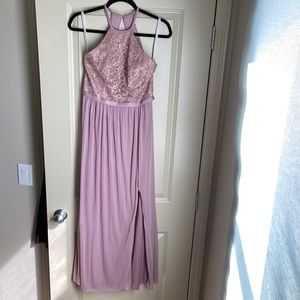 Mauve bridesmaids/prom dress